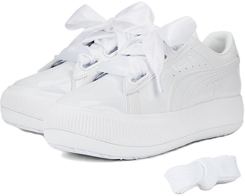 (Women) Puma Suede Mayu Heart Patent 'White' 385967-01 Lookbook (Women) Puma Suede Mayu Heart Patent 'White' 385967-01