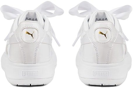 (W) Puma Suede Mayu Heart Patent 'Putih' 385967-01 Purchase (W) Puma Suede Mayu Heart Patent 'Putih' 385967-01