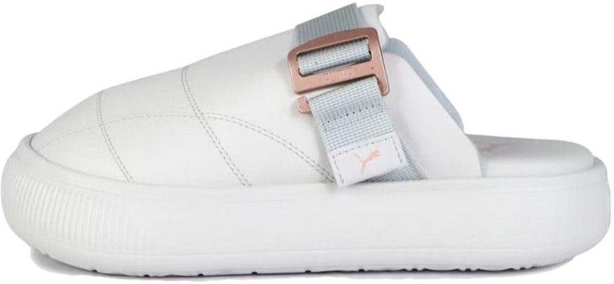 (Women) Puma Suede Mayu Leather Mule 'Nimbus Cloud' 388598-02 Buy (Women) Puma Suede Mayu Leather Mule 'Nimbus Cloud' 388598-02