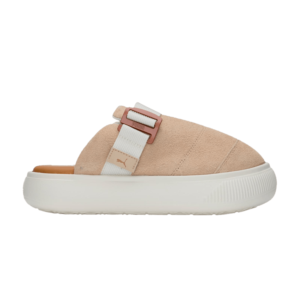 (Women) Puma Suede Mayu Mule 'Light Sand Pristine'  386730-02