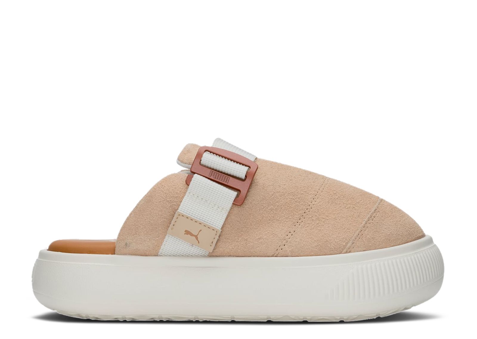 (Women) Puma Suede Mayu Mule 'Light Sand Pristine'  386730-02