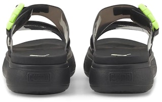 (W) 彪马Suede Mayu Pop 凉鞋"黑色/鲜亮色" 384433-01 Purchase (W) 彪马Suede Mayu Pop 凉鞋"黑色/鲜亮色" 384433-01