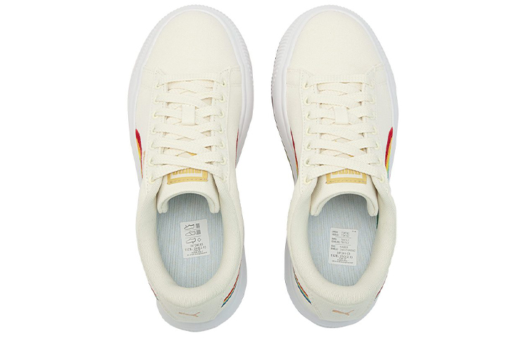 Purchase PUMA Suede Mayu Prism 彩虹 經典 低筒 板鞋 女款 米白色