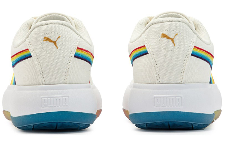 Details for PUMA Suede Mayu Prism 彩虹 經典 低筒 板鞋 女款 米白色