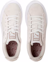 Lookbook PUMA Suede Mayu Raw 防滑輕便 低筒 滑板鞋 女款 奶油色