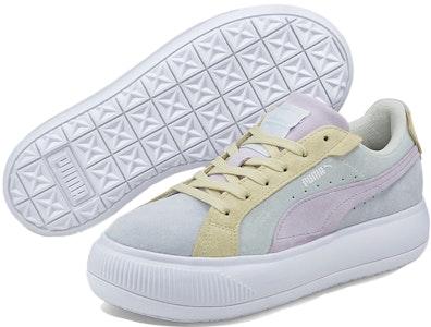 (女性)Puma Suede Mayu Raw '冰流白' 383114-01 Purchase (女性)Puma Suede Mayu Raw '冰流白' 383114-01