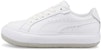 (W) Puma Suede Mayu Kulit 'Putih Kelabu Violet' 384316-01