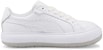 (W) Puma Suede Mayu Kulit 'Putih Kelabu Violet' 384316-01