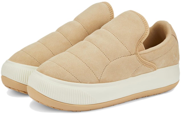 (Women) Puma Suede Mayu Slip-On 'Farmstrip Light Brown' 386639-02 Lookbook (Women) Puma Suede Mayu Slip-On 'Farmstrip Light Brown' 386639-02