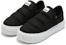 Lookbook (W) Puma Suede Mayu Slip-On Kanvas 'Hitam Putih' 385595-01