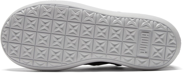 (W) 彪马 Suede Mayu 黑白色一脚蹬鞋 383827-01 Details for (W) 彪马 Suede Mayu 黑白色一脚蹬鞋 383827-01