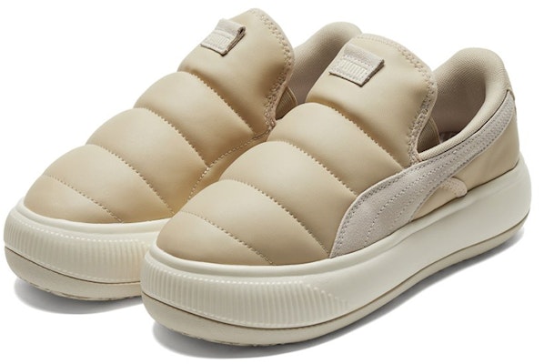 (Women) Puma Suede Mayu Slip-on Sneakers Ivory 383827-02 Lookbook (Women) Puma Suede Mayu Slip-on Sneakers Ivory 383827-02