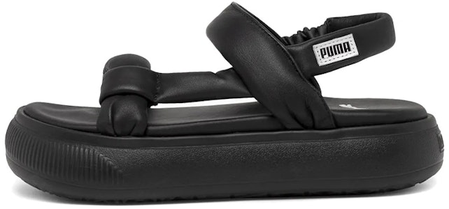 (W) プーマ スウェード マユ サンダル ブラック (Puma Suede Mayu Sandal Black) 383379-02 Buy (W) プーマ スウェード マユ サンダル ブラック (Puma Suede Mayu Sandal Black) 383379-02