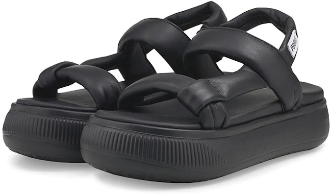 (Women) Puma Suede Mayu Summer Platform Sandal 'Black' 383379-02 Lookbook (Women) Puma Suede Mayu Summer Platform Sandal 'Black' 383379-02