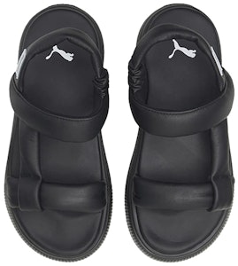 (W) プーマ スウェード マユ サンダル ブラック (Puma Suede Mayu Sandal Black) 383379-02 Shop (W) プーマ スウェード マユ サンダル ブラック (Puma Suede Mayu Sandal Black) 383379-02