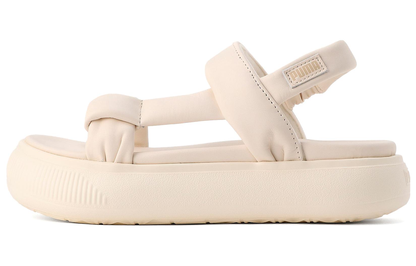 (Women) Puma Suede Mayu Summer Sandal 'Pristine/Warm White' 383379-07