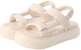 (W) Puma Suede Mayu Sandal Musim 'Pristine/Warm White' 383379-07