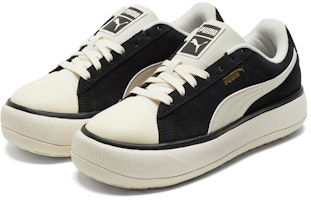 Shop PUMA Suede Mayu TC 休閒 增高 低筒 板鞋 女款 黑色