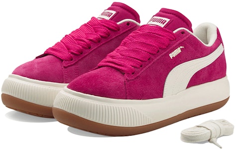 (W) Puma Suede Mayu Up 'Merah Wain Krim Putih' 381650-06 Lookbook (W) Puma Suede Mayu Up 'Merah Wain Krim Putih' 381650-06