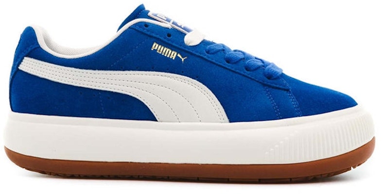 Blue suede pumas women's on sale