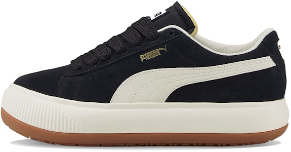 PUMA Suede Mayu Up 復古休閒 低幫 板鞋 女款 黑白 Buy PUMA Suede Mayu Up 復古休閒 低幫 板鞋 女款 黑白