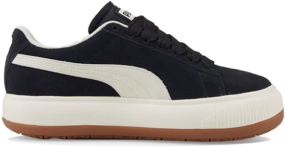 PUMA Suede Mayu Up 復古休閒 低幫 板鞋 女款 黑白 Order PUMA Suede Mayu Up 復古休閒 低幫 板鞋 女款 黑白