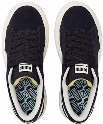 (W) Puma Suede Mayu Up Sepatu Hitam/Putih 381650-05 Shop (W) Puma Suede Mayu Up Sepatu Hitam/Putih 381650-05