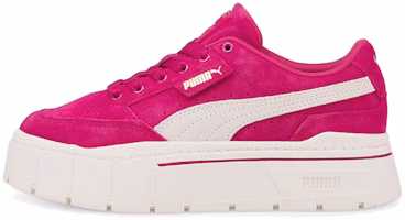 (Women) Puma Suede Mayze Stack 'Purple Red' 383983-05 (Women) Puma Suede Mayze Stack 'Purple Red' 383983-05