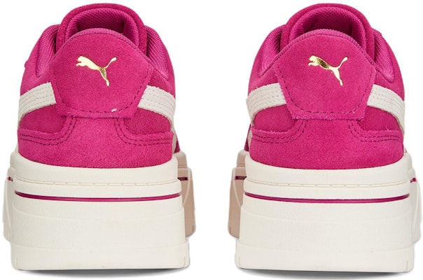 (W) Puma Suede Mayze Stack 'Ungu Merah' 383983-05 Shop (W) Puma Suede Mayze Stack 'Ungu Merah' 383983-05