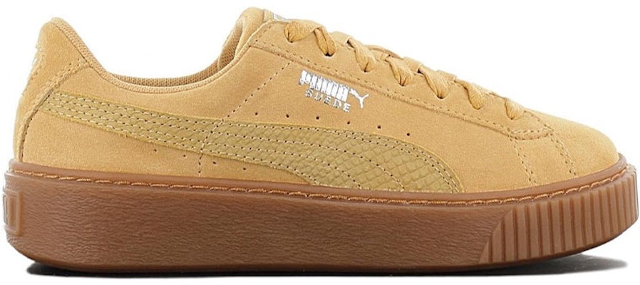 (Women) Puma Suede Platform 'Beige Thick Sole' 365109-04 Order (Women) Puma Suede Platform 'Beige Thick Sole' 365109-04