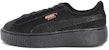(W) Puma Suede Platform 'Triple Black' Hitam Penuh 366694-02
