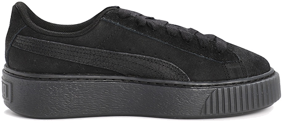 (W) Puma Suede Plataforma 'Triple Black'. 366694-02 Order (W) Puma Suede Plataforma 'Triple Black'. 366694-02
