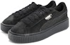 Lookbook (W) Puma Suede Platform 'Triple Black' Hitam Penuh 366694-02