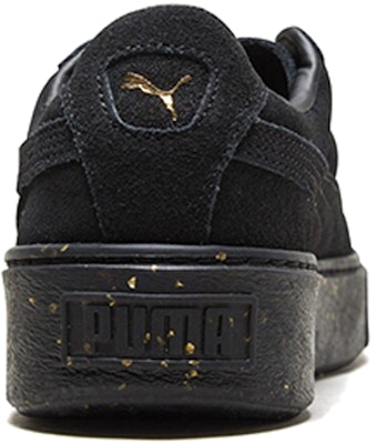(W) 푸마 스웨이드 플랫폼 블랙/골드 (Puma Suede Platform 블랙/골드) 365621-01 Purchase (W) 푸마 스웨이드 플랫폼 블랙/골드 (Puma Suede Platform 블랙/골드) 365621-01