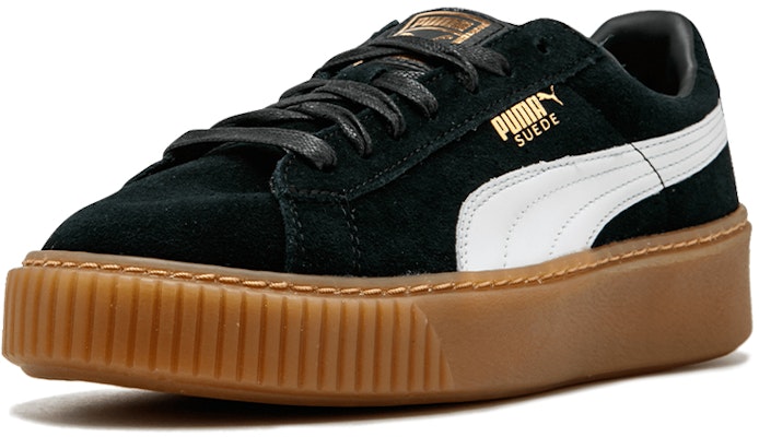 (Women) Puma Suede Platform 'Black Gum' 363559-02 Order (Women) Puma Suede Platform 'Black Gum' 363559-02