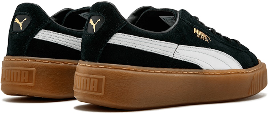 (W) Puma Suede Platform 'Black Gum' Pria/Wanita 363559-02 Lookbook (W) Puma Suede Platform 'Black Gum' Pria/Wanita 363559-02