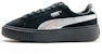 (W) Puma Suede Platform 'Hitam/Perak' 363649-01
