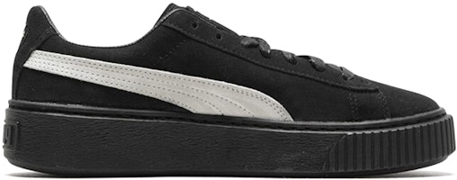 PUMA 絨面布平底 防滑透氣 低筒 板鞋 女款 黑白 Order PUMA 絨面布平底 防滑透氣 低筒 板鞋 女款 黑白