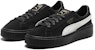 (W) Puma Suede Kasut Skate 'Hitam Putih' 364718-03