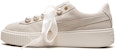(W) Puma Suede Platform Bling 'Beige' Beige 366688-02