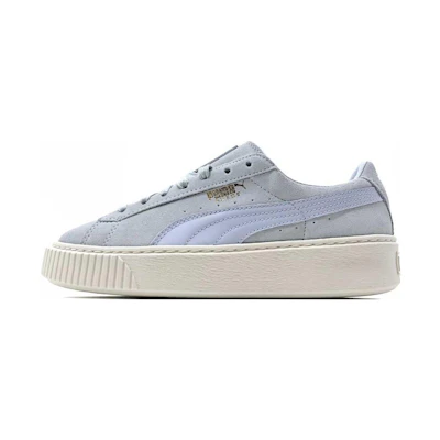 (W) Puma Suede Platform 'Blue'