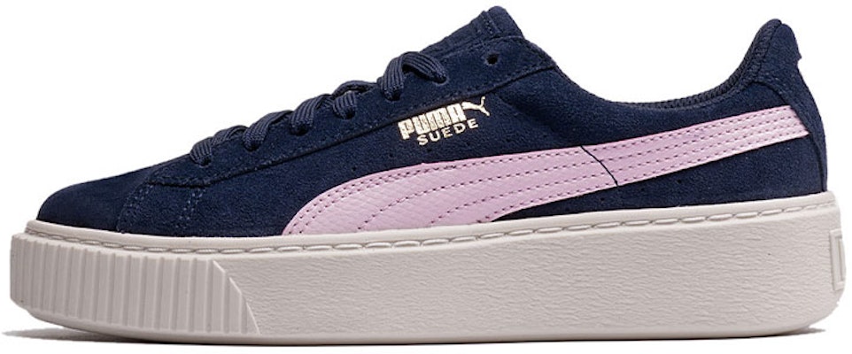 (Preschool) Puma Suede Platform Snp Board Shoes Blue/Pink/White 363906-10 Buy (Preschool) Puma Suede Platform Snp Board Shoes Blue/Pink/White 363906-10
