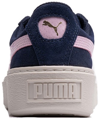 (Preschool) Puma Suede Platform Snp Board Shoes Blue/Pink/White 363906-10 Shop (Preschool) Puma Suede Platform Snp Board Shoes Blue/Pink/White 363906-10