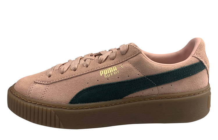Buy PUMA Suede 低筒 板鞋 女款 西瓜粉棕