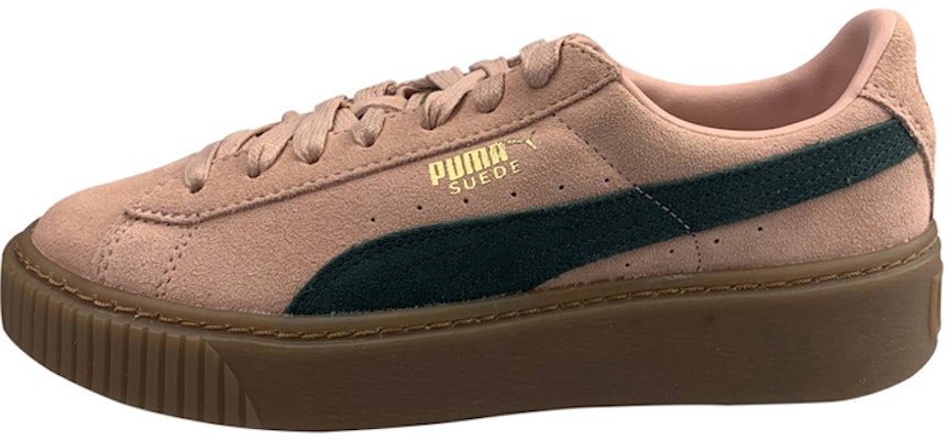 (Women) Puma Suede Platform 'Brown Khaki' 364718-11 Buy (Women) Puma Suede Platform 'Brown Khaki' 364718-11