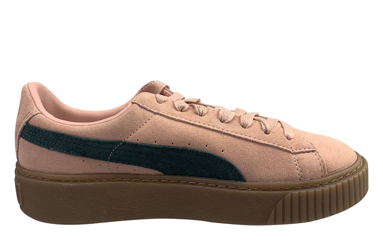 Order PUMA Suede 低筒 板鞋 女款 西瓜粉棕