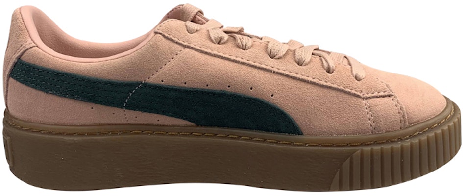 (W) Puma Suede Platform 'Coklat Khaki' 364718-11 Order (W) Puma Suede Platform 'Coklat Khaki' 364718-11