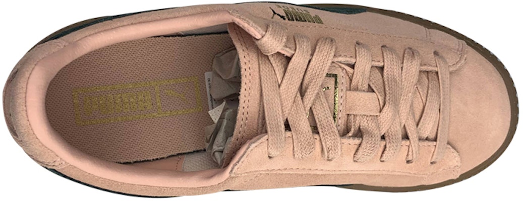 (Women) Puma Suede Platform 'Brown Khaki' 364718-11 Lookbook (Women) Puma Suede Platform 'Brown Khaki' 364718-11