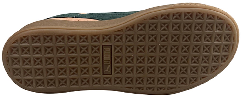 PUMA Suede 低筒 板鞋 女款 西瓜粉棕 Shop PUMA Suede 低筒 板鞋 女款 西瓜粉棕