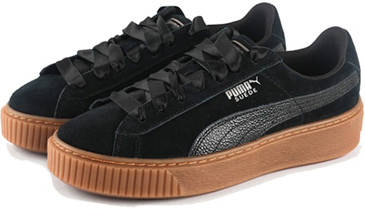 (W) プーマ スエード プラットフォーム "バブル" (ブラック) 366439-01 Lookbook (W) プーマ スエード プラットフォーム "バブル" (ブラック) 366439-01